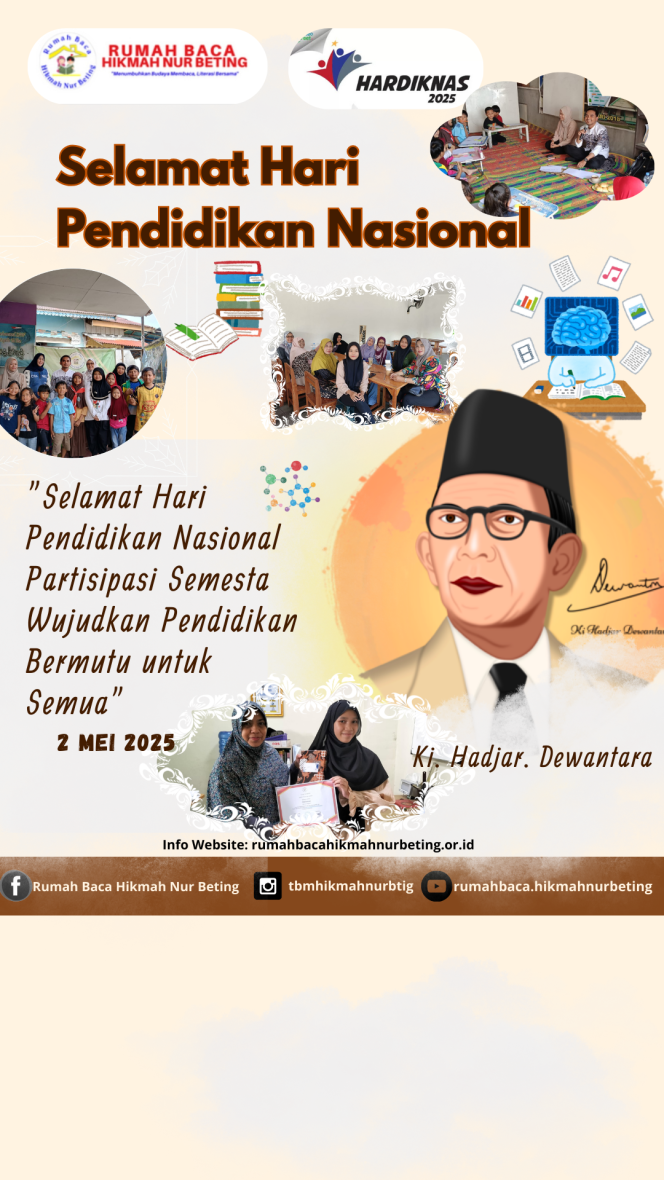 
 Selamat Hari Pendidikan Nasional 2025✨
