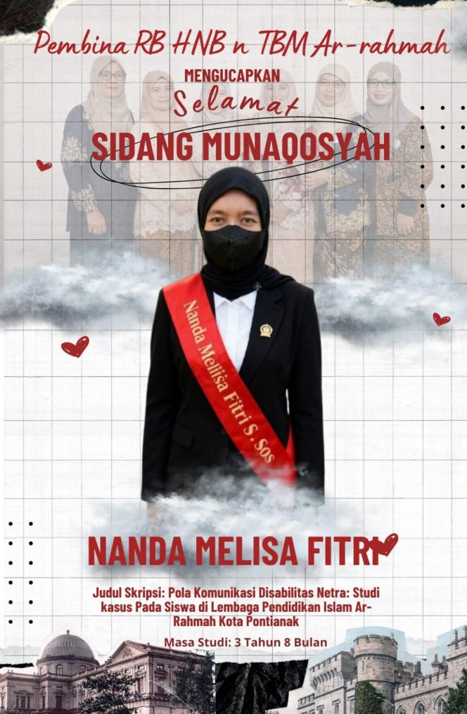 
 Selamat dan Sukses Sidang Skripsi Nanda Melisa Fitri